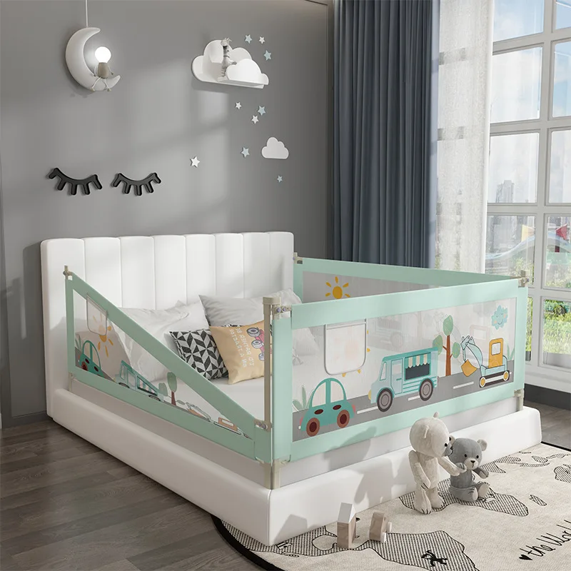 

200cm Baby Guardrail Single-Sided Safety Sleep Adjustable Bed Universal Bed Universal Stopper Anti-Fall Protection kid Bed Fence