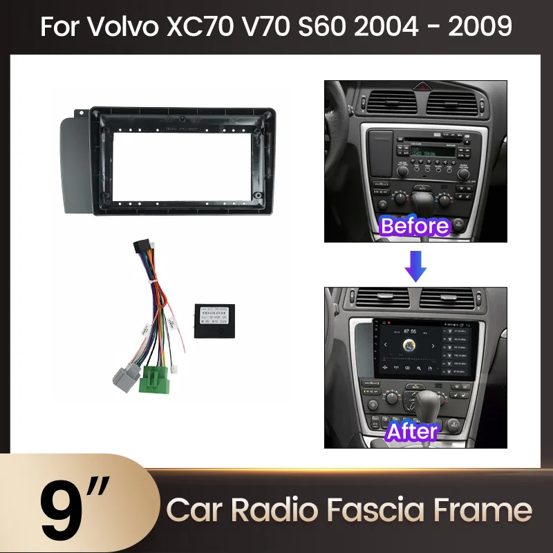 

9 ''Автомобильная рамка для Volvo XC70 V70 S60 2004-2007 Android