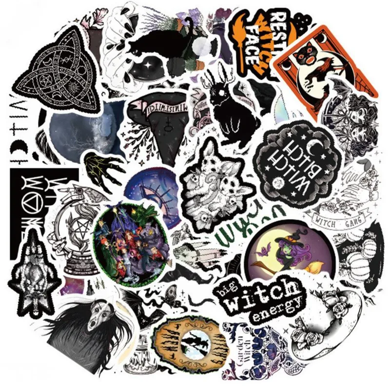 

Наклейки для автомобиля, скейтборда, багажа, гитары, ноутбука, 10/30/50/100 шт.