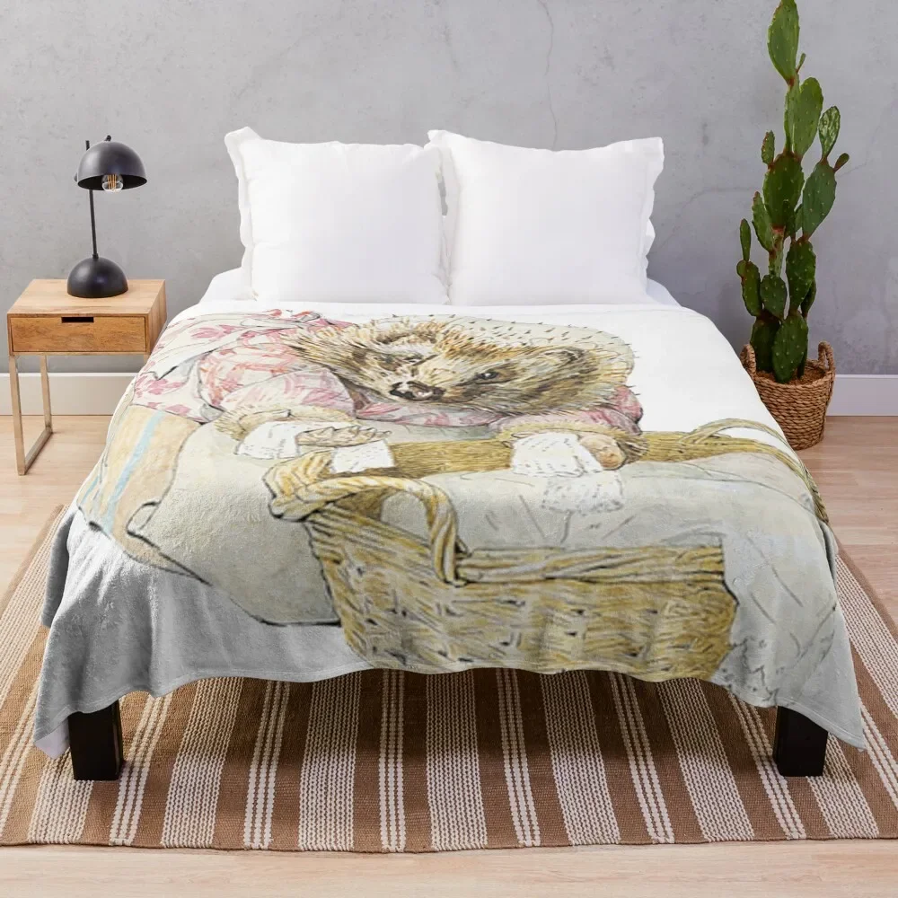 Беатрикс Поттер Mrs. Tiggy Winkles Иллюстрация Плед на зиму Волосы Одеяла