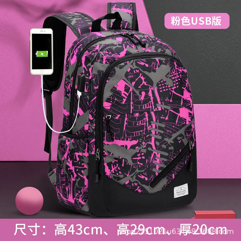 Children Orthopedics School Bags Kids Backpack In Primary Schoolbag For teenage Girls Boys Waterproof Backpacks Book Bag mochila