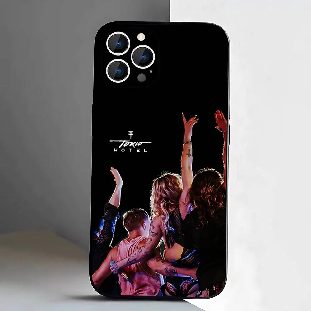 Черный чехол Tom Bill Kaulitz T-Tokio Hotels для iPhone 17, 13, 14, 15, 11, 16, 12 Pro Max Pro Max Plus E Air Mini, чехол для телефона (art.: 3920d378699ed) - 3920d378699ed
