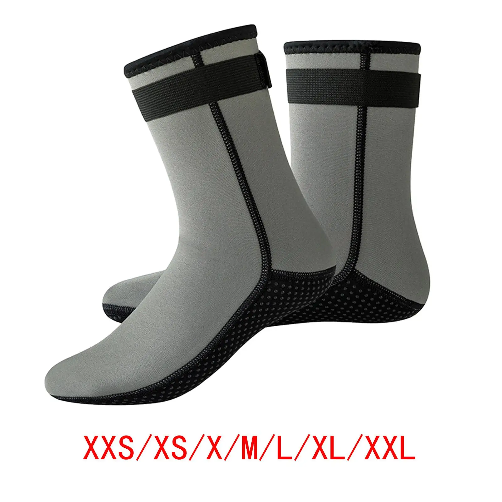 

3mm Adult Neoprene Diving Wet Suit Shoes Beach Skiing Surfing Rafting Socks