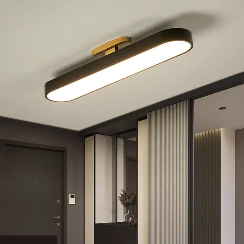 

NEW IN Modern Minimalist Rectangular Cloakroom Ceiling Lights Bar Counter Bedroom Corridor Living Room Office Recessed LED Ceili