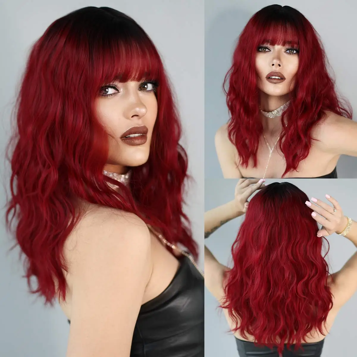 namm-synthetic-wig-for-women-with-bangs-halloween-cosplay-wig-water-wave-wine-red-hair-natural-heat-resistant-hair-wavy-wigs