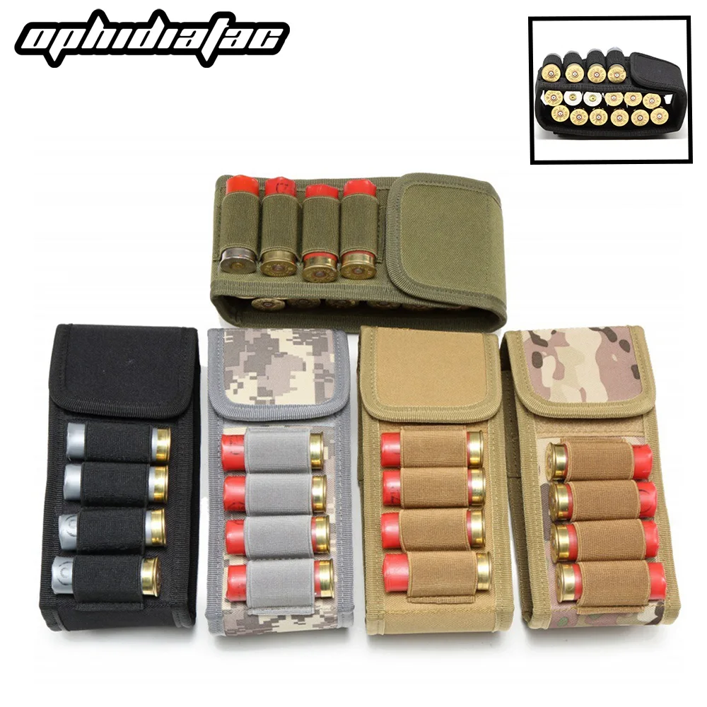 OPHIDIAN уличная охотничья сумка для пуль 16-луночная портативная нейлоновая
