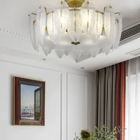 nordic crystal ceiling lamp living room bedroom decorative lamp kitchen chandelier apartment interior lighting