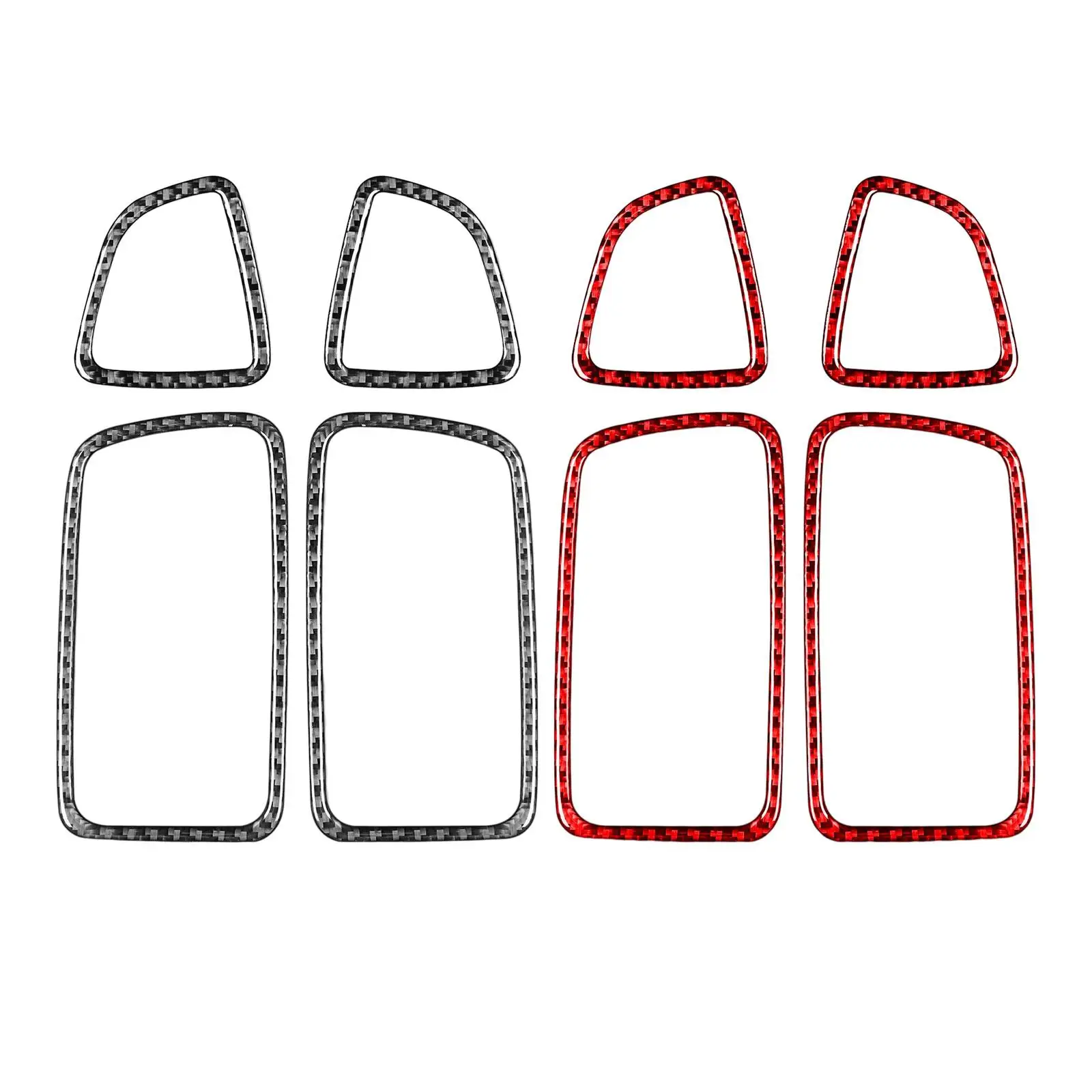 

4Pcs Car Air Outlet Side Defogger Stickers Decoration Carbon Fiber for Chevrolet Colorado 2015-2020 Replace High Quality
