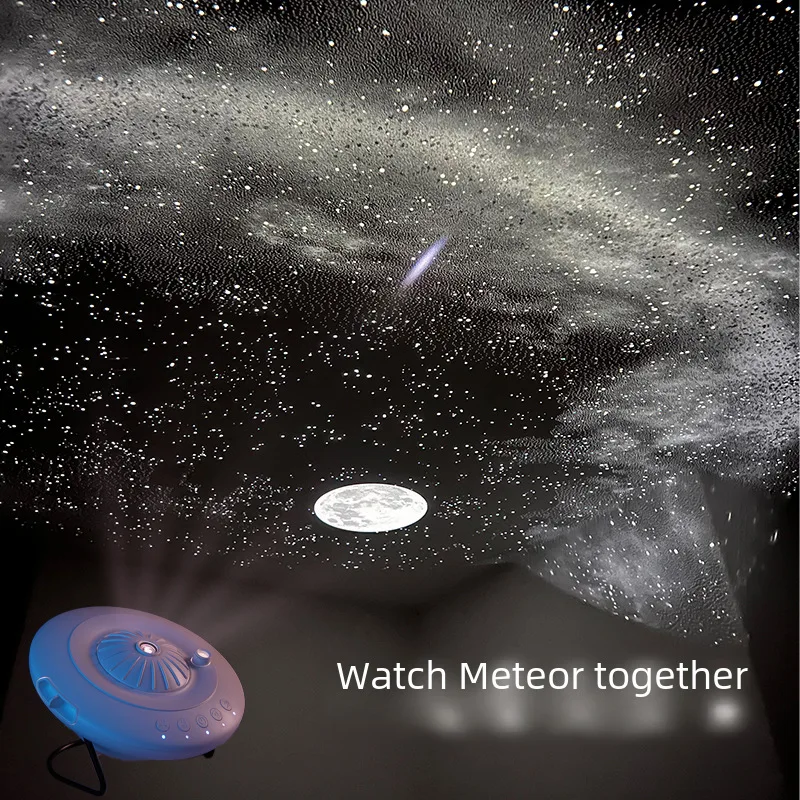 НЛО Звездный проектор Маленький ночник Свет для спальни Атмосфера сна свет