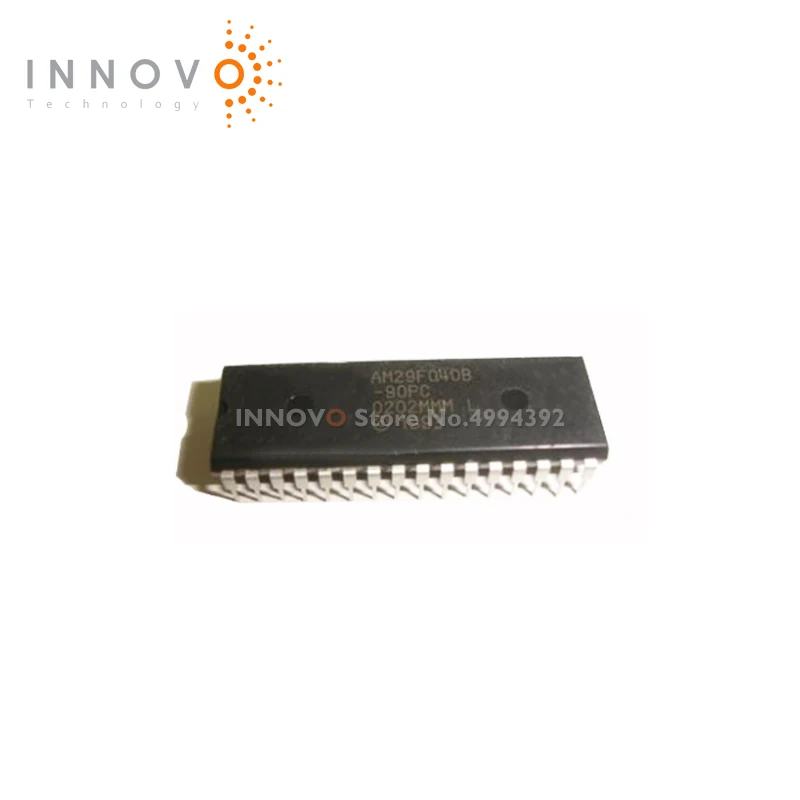 INNOVO 2 шт./лот AM29F040B-90PC DIP32 PLCC32, бесплатная доставка, новый оригинальный