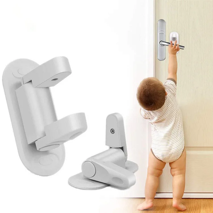 

Children's Safety Lock Baby Door Anti-clip Hand Protection Drawer Lock Buckle Anti-cat and Dog Door Opening Window Cabinet Door