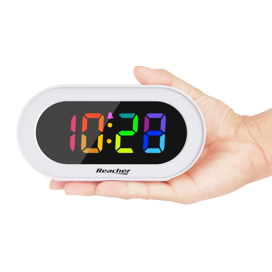 Цифровой будильник для детской спальни цвет светодиода функция повтора простота