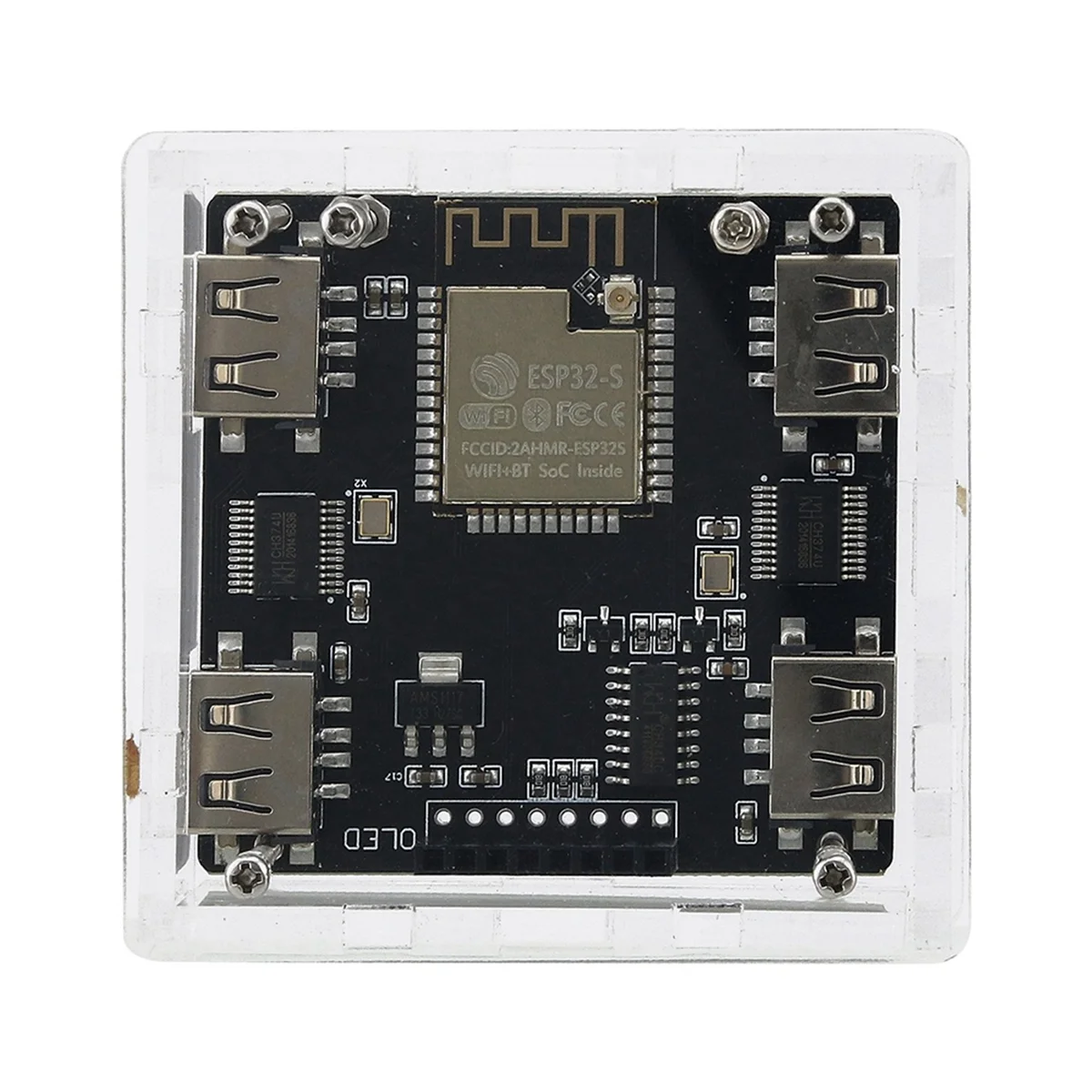 Kmbox B+Pro Key Mouse Controller Вспомогательная поддержка AI Dual USB Press Ручка мыши для DMA и двух