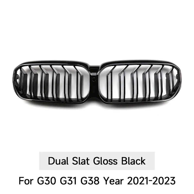 

Автомобильный передний бампер для BMW 5 серии G30 G31 G38 LCI, радиатор из АБС-пластика, двойной/одиночный 530i 540i M550i xDrive 2020-2022, автомобильные аксессуары