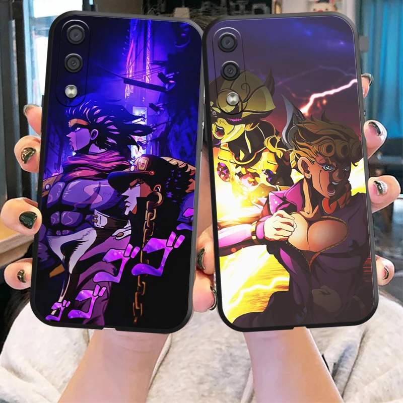 

JoJos Bizarre Adventure Phone Case For Samsung Galaxy M11 M12 M10 M20 M22 M30 M32 M51 Silicone Cover Liquid Silicon Soft