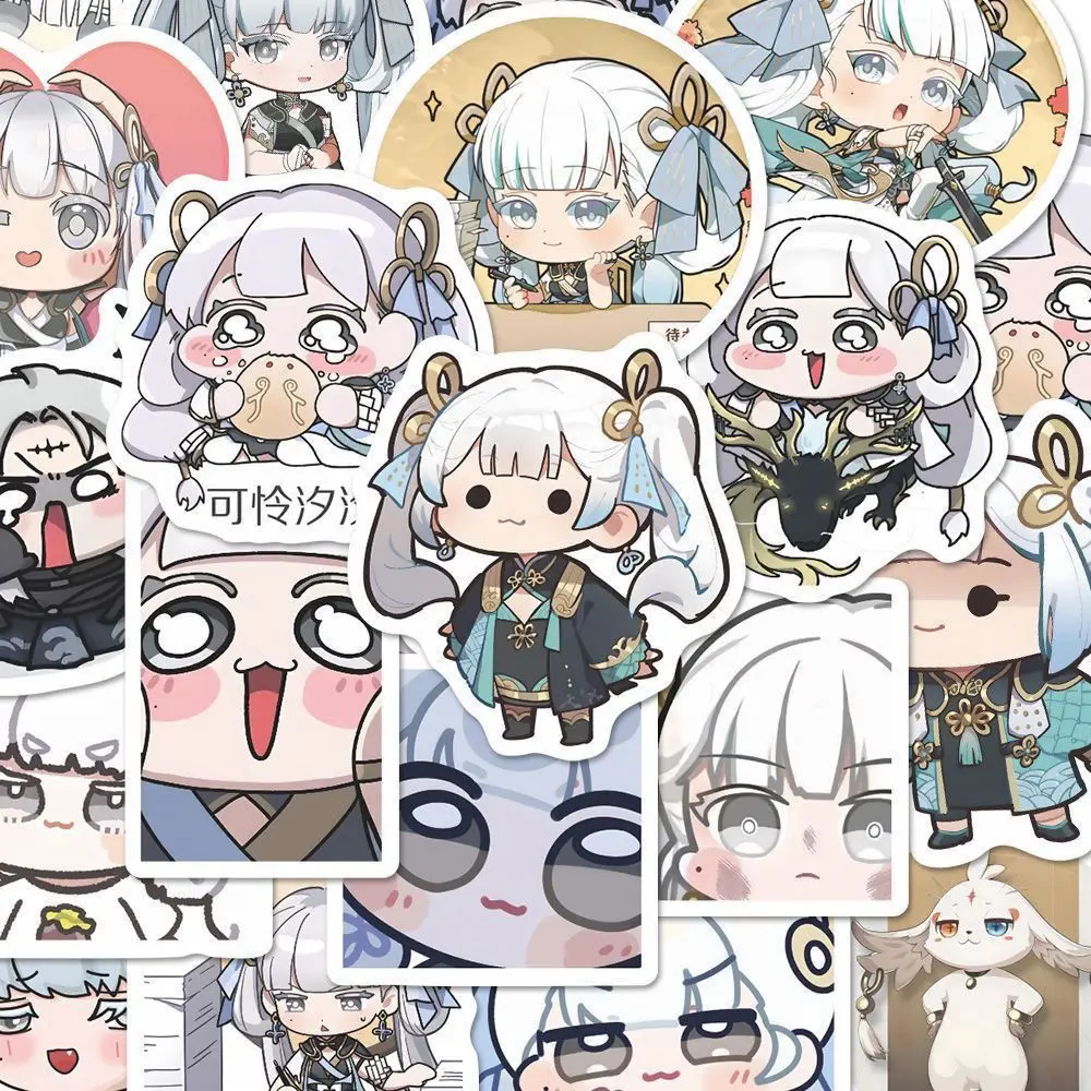 

Водонепроницаемые стикеры Jinhsi Q, набор из 54 штук