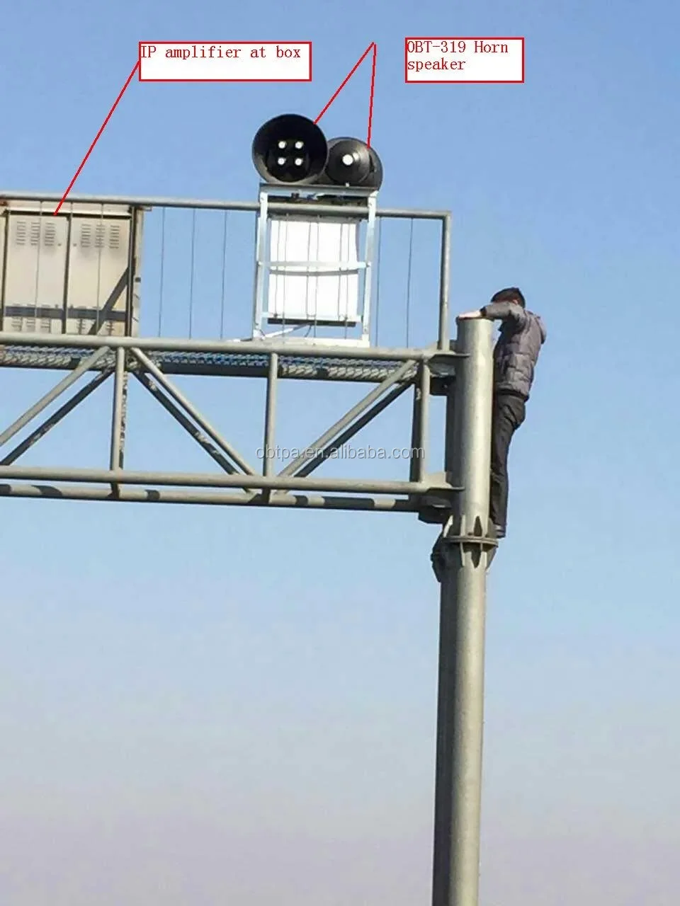 OBT-319 4 блок 140 Вт высокомощный pa poe взрывозащищенный звуковой динамик для дальнего