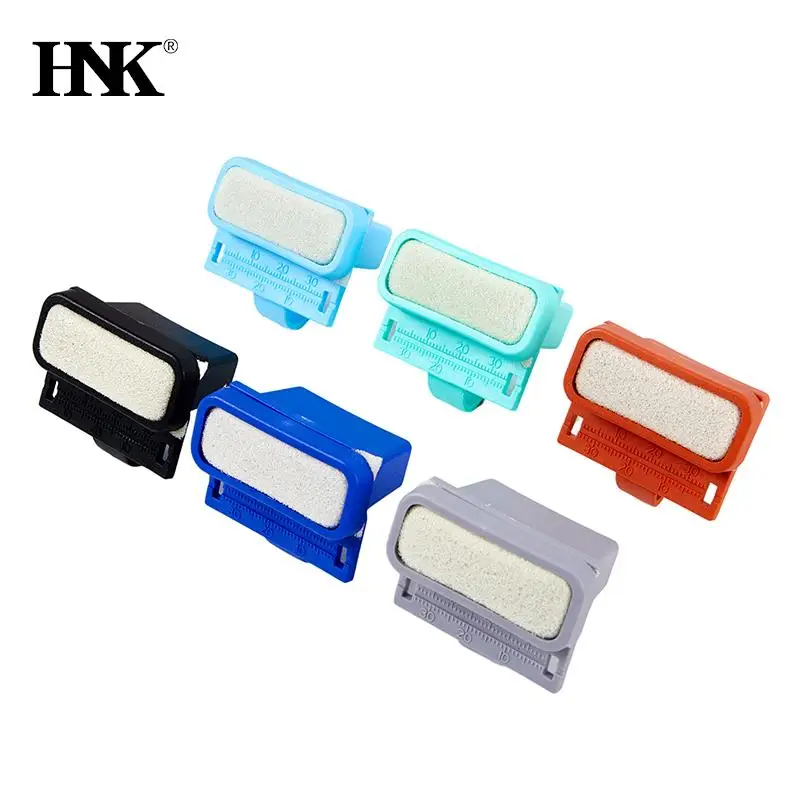 

1PCS Dental Autoclavable Finger Endo Box Endodontic Ring Cleaner Ruler Guage