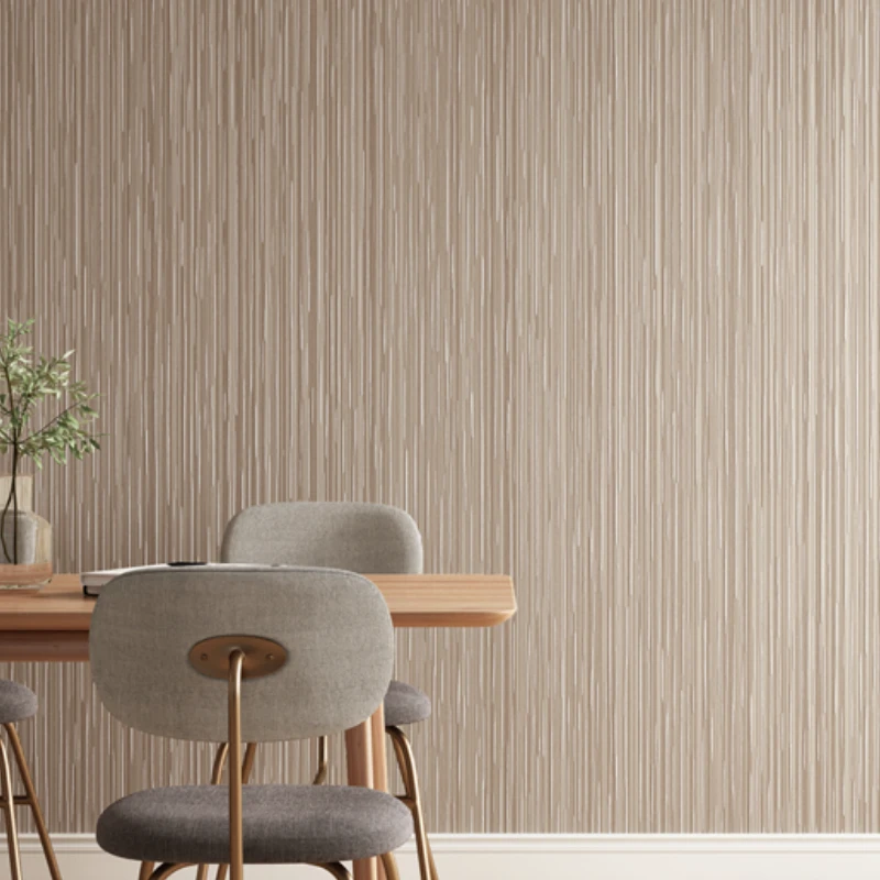 

Modern Minimalist Nordic Gray High-grade Non-woven Wallpaper Home Bedroom Tv Background Wall Design Wallpapers Zs