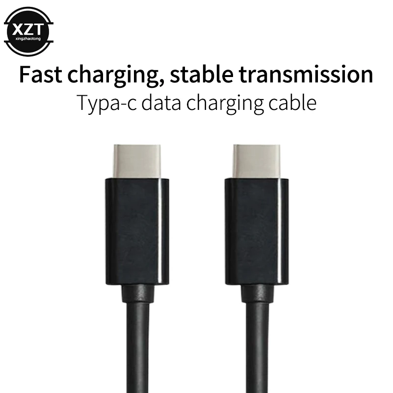 USB-c PD кабель для передачи данных Type-c на быстрой зарядки с двойной головкой
