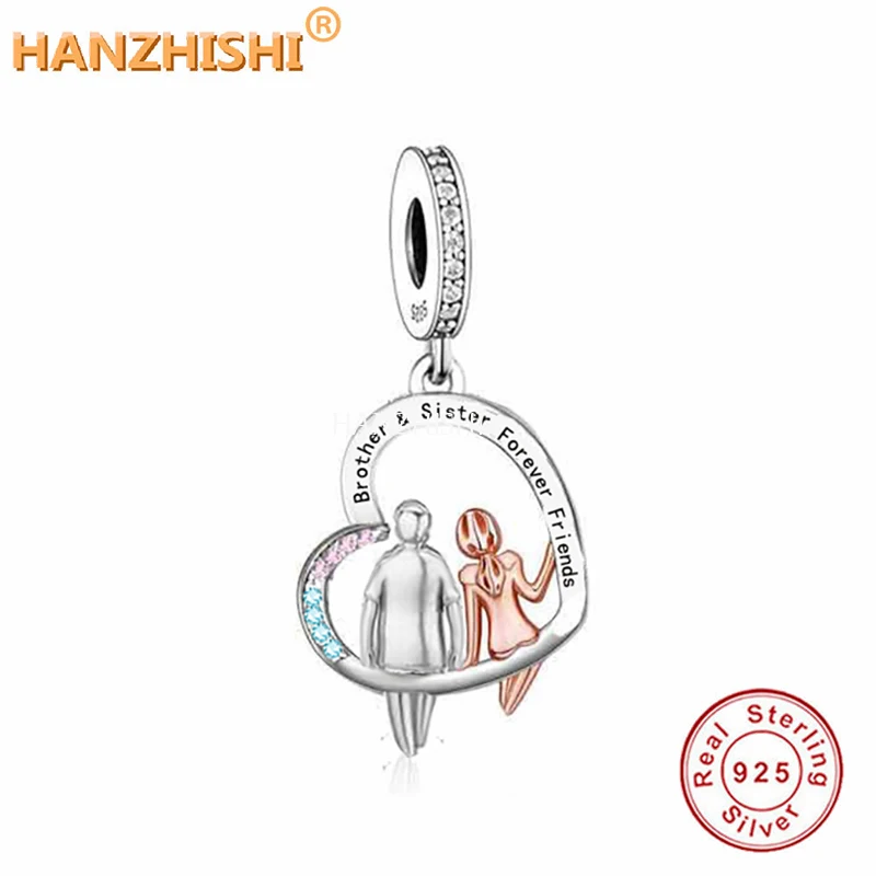 

Подвески-бусины из серебра 925 пробы для браслета, ожерелья