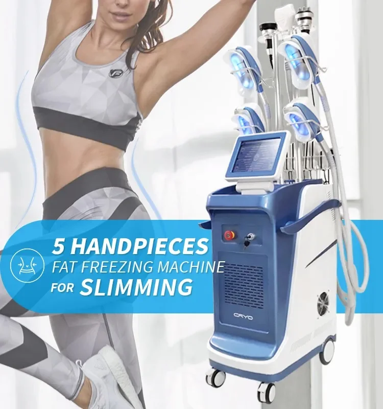 

360 Technology Vacuum Cavitation System Lipo Slim Laser Fat Freezing Machine Body Slimming Weight Loss Beauty Health Equipment