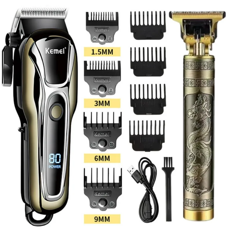 

Hot Sale Clipper Rechargeable Electric Hair Cutting Machine Professional Barber Trimmer Electr Shaver Cordless Finishing Blade