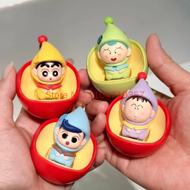Фото Оригинальные аутентичные игрушки Maiwa Crayon Shin-Chan: Широкама, Виндман, Гном, Сказочная клавиатура 
