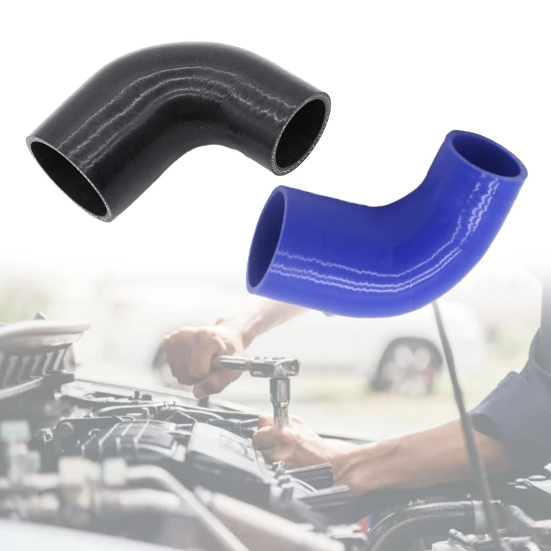 

Fluoro-lined Silicone TurboOutlet Hose for MTC S3A3TT 210 225 1.8t Engine 90° Auto Replacement Accessories Black/Blue