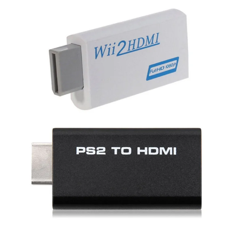 

Wii To HDMI-compatible Adapter Converter Support FullHD 1080P 3.5mm HDV-G300 PS2 To HDMI 480i/480p/576i Audio Video Converter