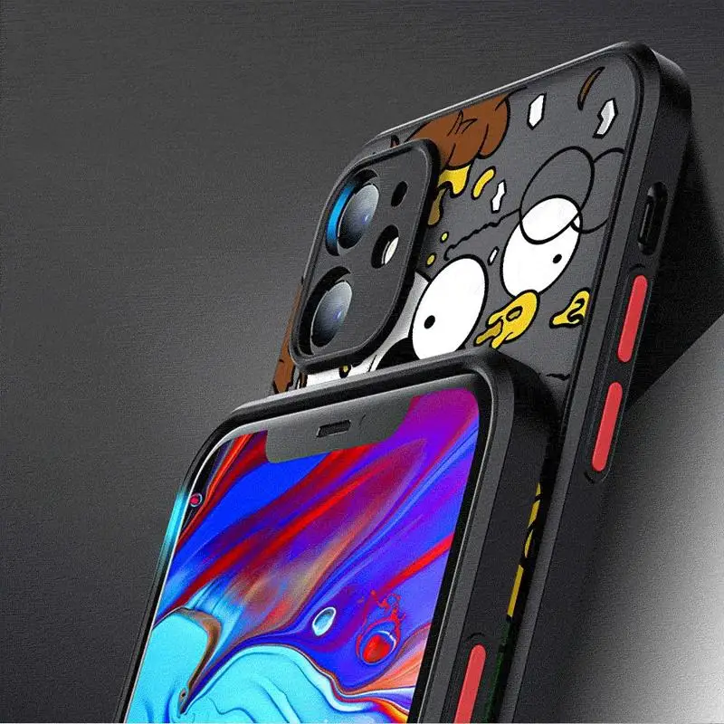 Матовый чехол для Xiaomi Redmi Note 11 Pro 12 10 9S 12C 8 10A 10C 7 8T