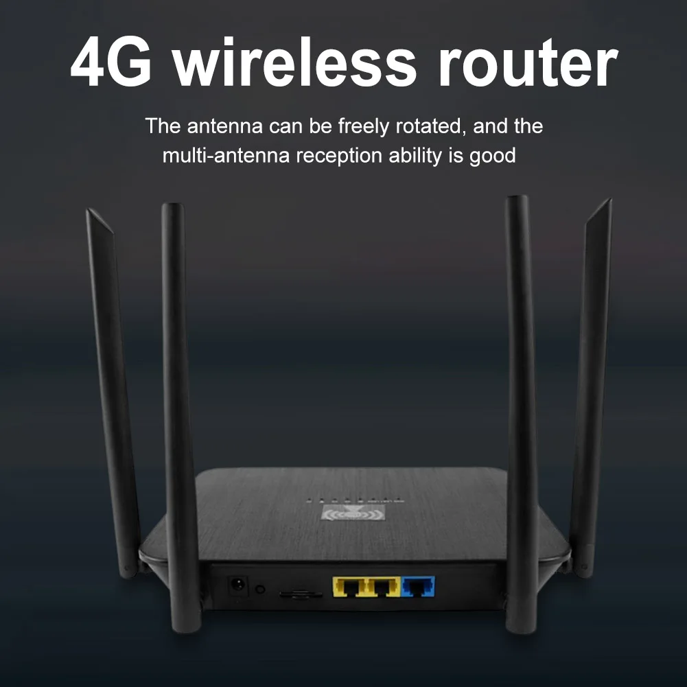 

Беспроводной Wi-Fi-роутер H823, 150 Мбит/с, несколько сетевых портов с антенной