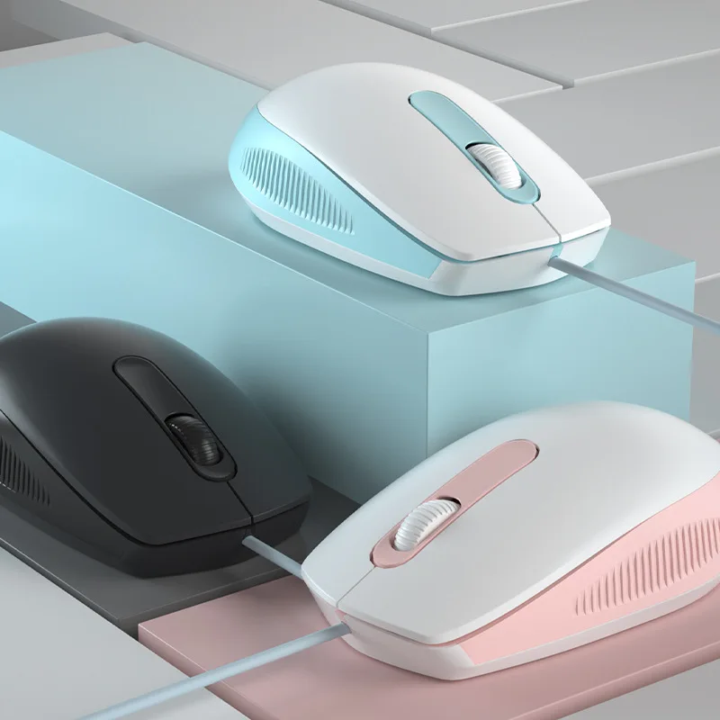 Проводная Милая эргономичная оптическая мини-мышь USB 1600 DPI |