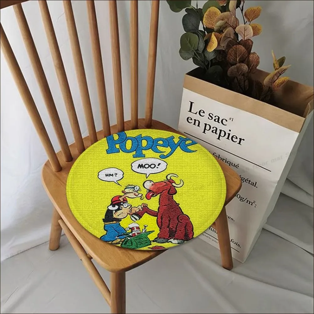 Симпатичная мультяшная Подушка P-Popeye коврик Европейское искусственное кресло