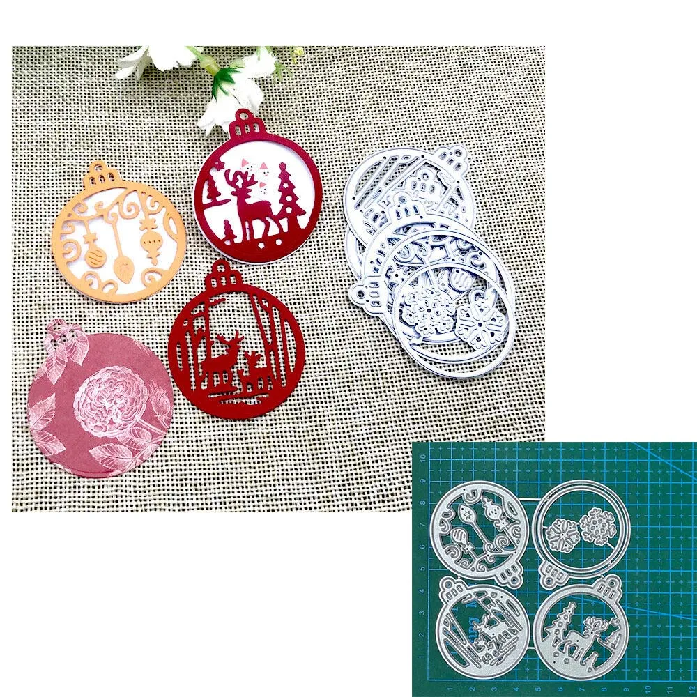 

2022 new arrived Christmas Metal Die Cuts decorate Border Cutting Dies Cut Blade Punch Embossing Stencils DIY Scrapbooking