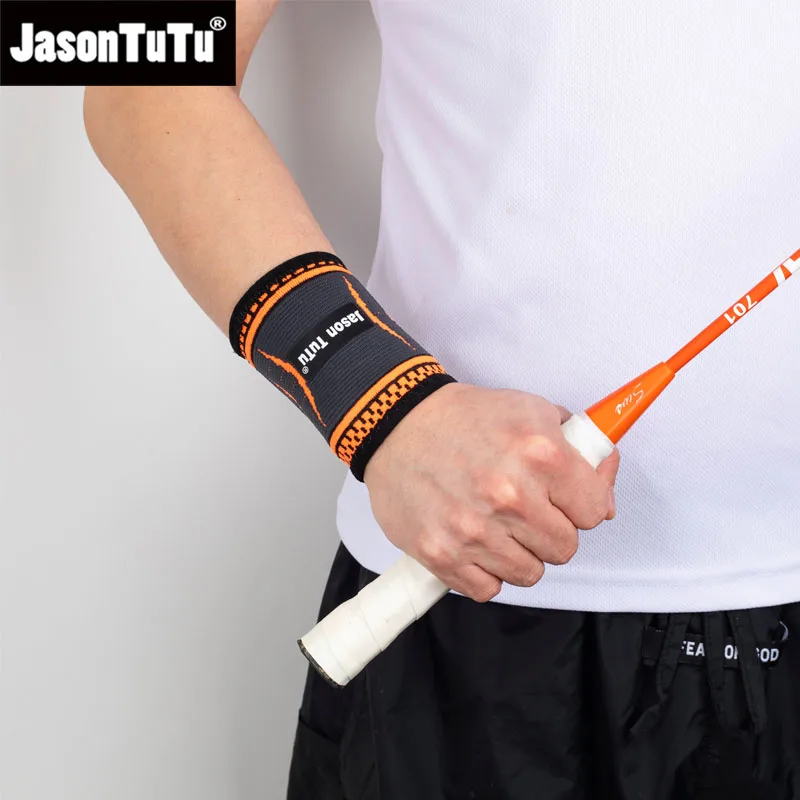 JASONTUTU 1 шт. поддержка запястья нейлоновая вязаная компрессионная лента дышащие