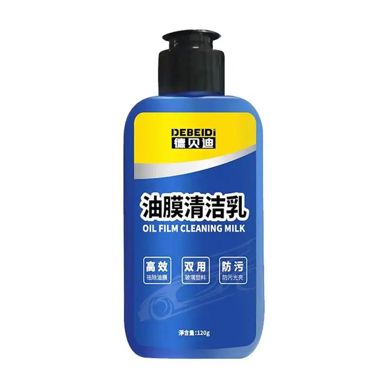 

Glass Film Removal Cream Oil Film And Water Spot Cleaning Solution 120g Car Window Cleaner Coatings For Glass Surfaces Bird