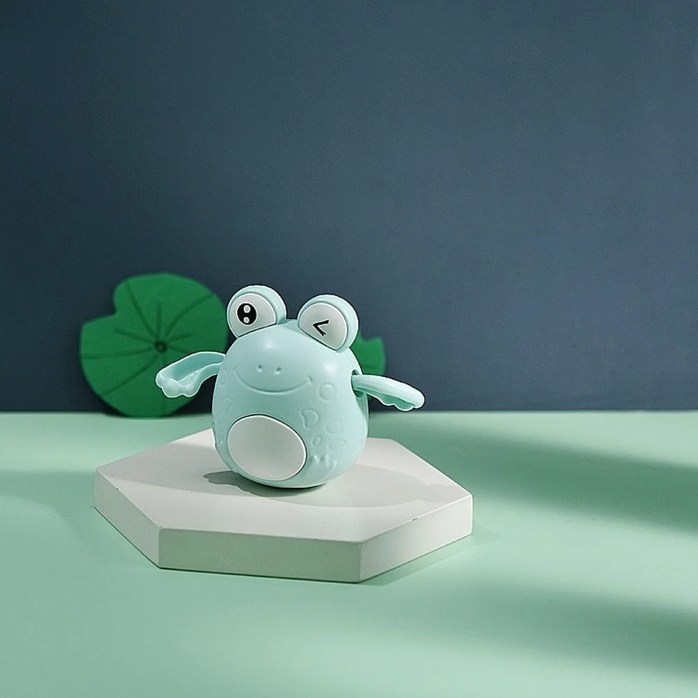 Baby Bath Toys for Children Baby Swimming Bath Clockwork Toy Cute frog Wound-Up Bath Toy Beach Water Bath Toy for Kid Gifts