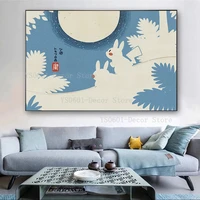 japanese anime pokemon poster cartoon pikachu art canvas painting wall decor living room decor pictures mural home decor