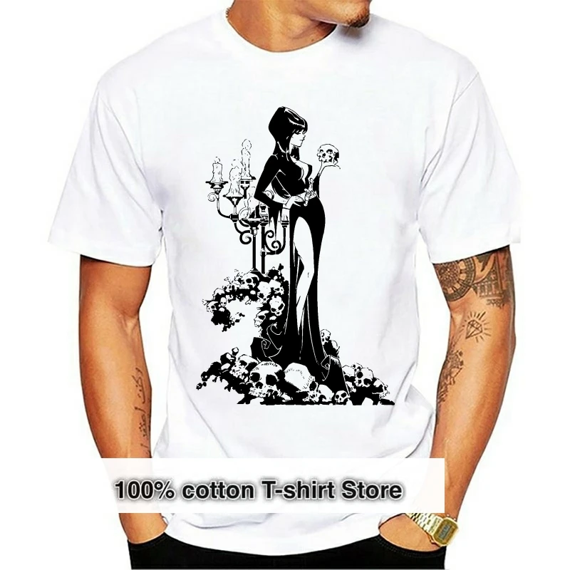 

Elvira Mistress Of The Dark V18 Movie Poster T Shirts White All Sizes S 4Xl