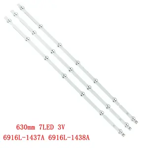 630mm 7 LED Backlight Lamp Strip for LG 32  TV 32ln541v 32LN540V 32LN5400-ZA 6916L-1437A 6916L-1438A 6916L-1204A 6916L-1105A