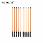 Retevis 10 шт. HA06 рация антенна VHF 152 МГц 2.15dBi SMA-F или SMA-M для ручной рации RT21V RT27V RT47V радио