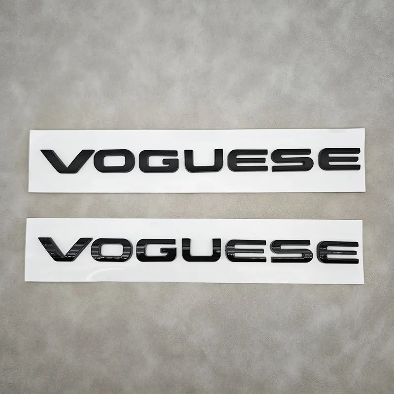3d Abs Vogue Se Эмблема С Буквами Для Land Rover Range Наклейка На Заднюю Часть Автомобиля