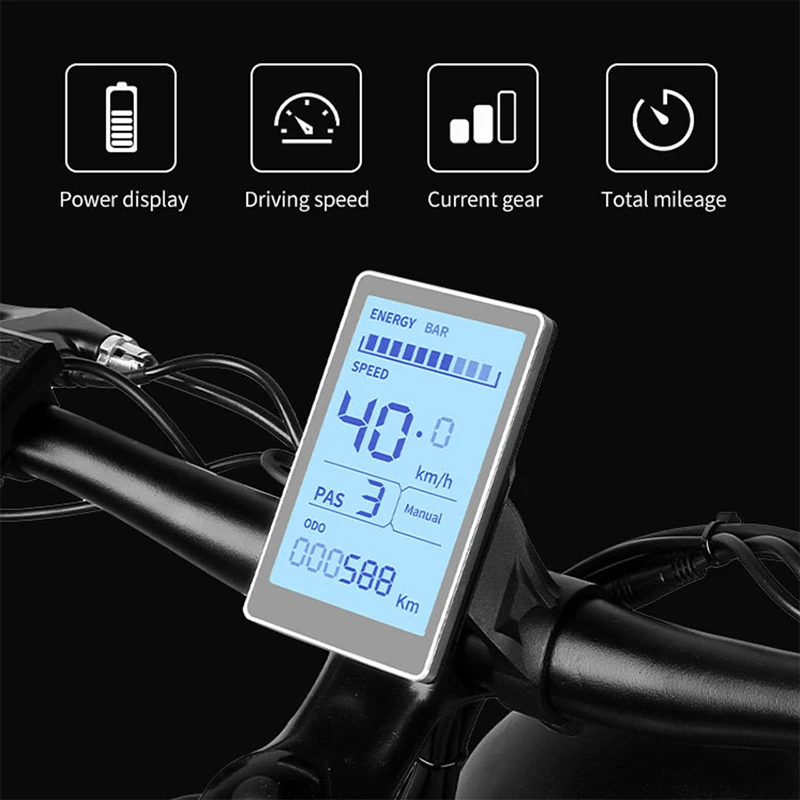 Electric Bike 48V 10AH 20*4.0 Inch Fat Tire Bike 1000W Motor 7 Speed Electric Bicycle Mountain Bike For Adult Motorcycle Bicycle