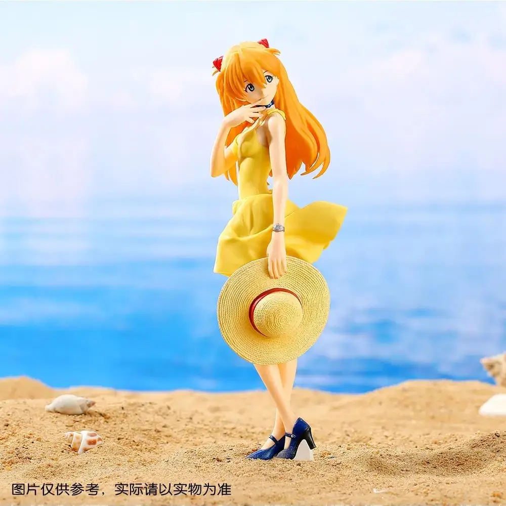 

Asuka Summer Dress Ver. Model Figure Anime EVA SEGA Toys Action Figure Asuka Langley Shikinami Collection Original Figurine