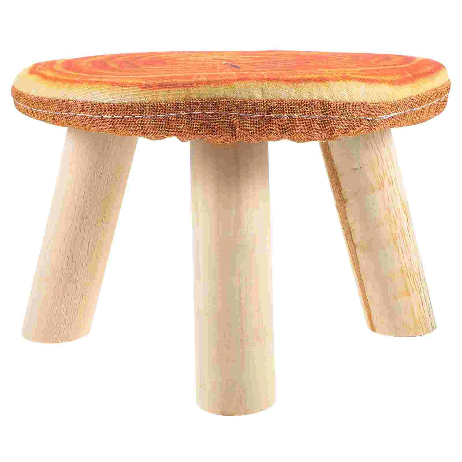 

Outdoor Chairs Small Bench Stool Round Toddler Stepping Stools Sitting Classroom Short Wooden