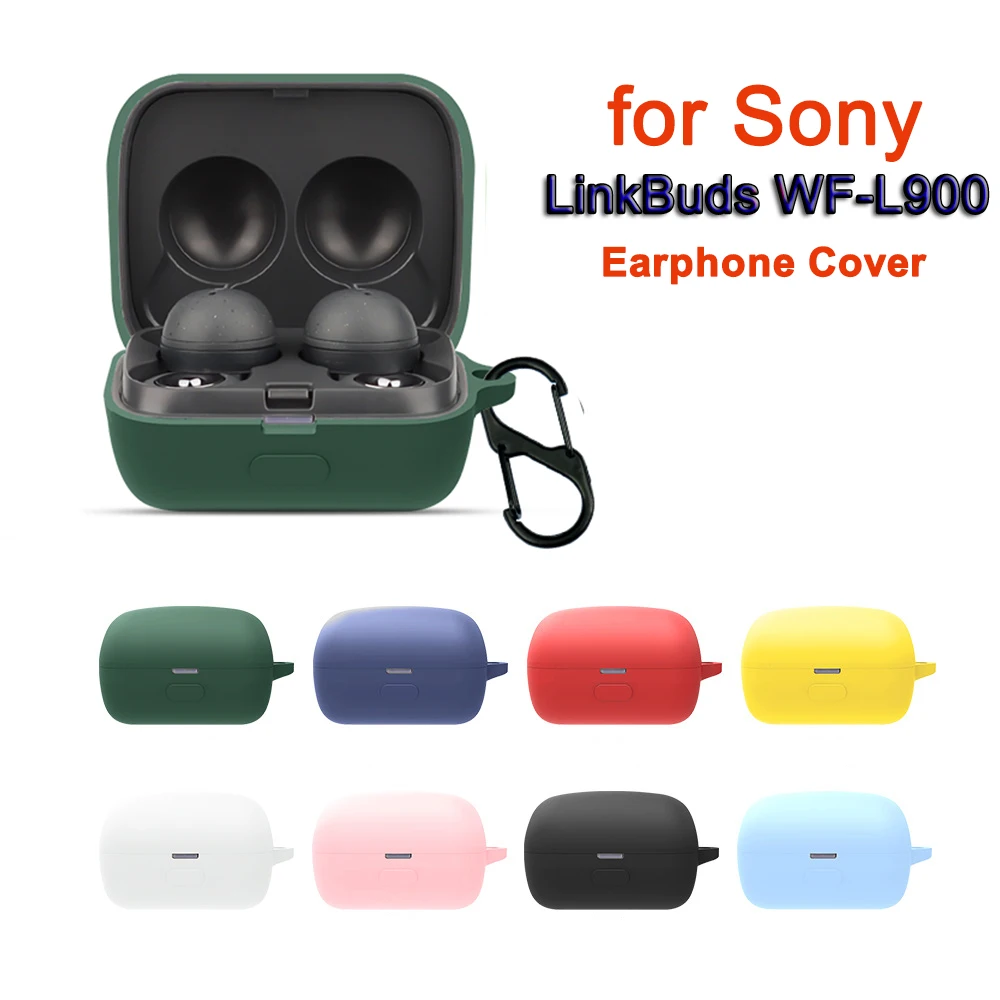 Earphone Silicone Shell Case for Sony LinkBuds WF L900 Cover Anti-scratch Sleeve