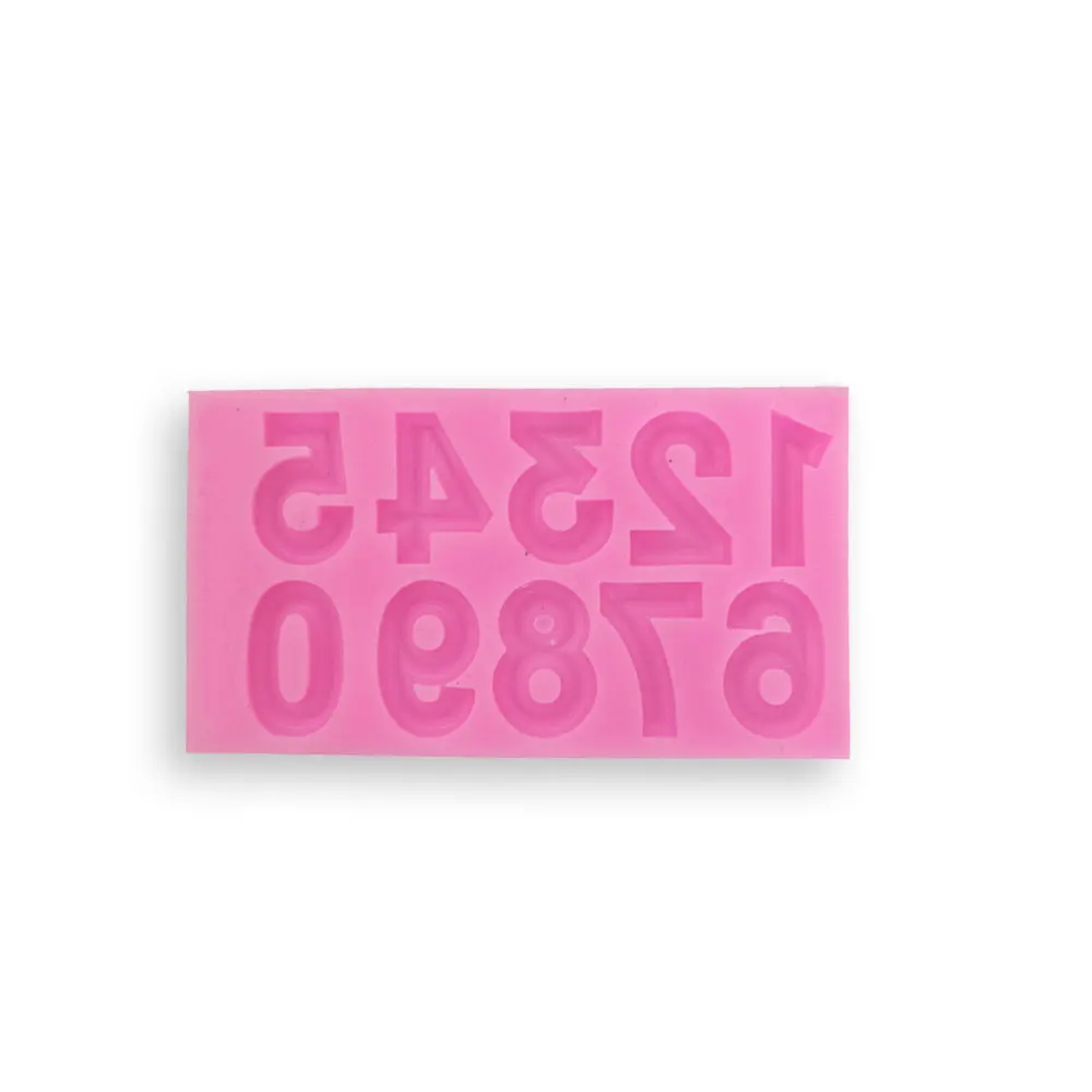 

Number Silicone Fondant Mould Cake Decorating Sugar Craft Topper Chocolate Molds