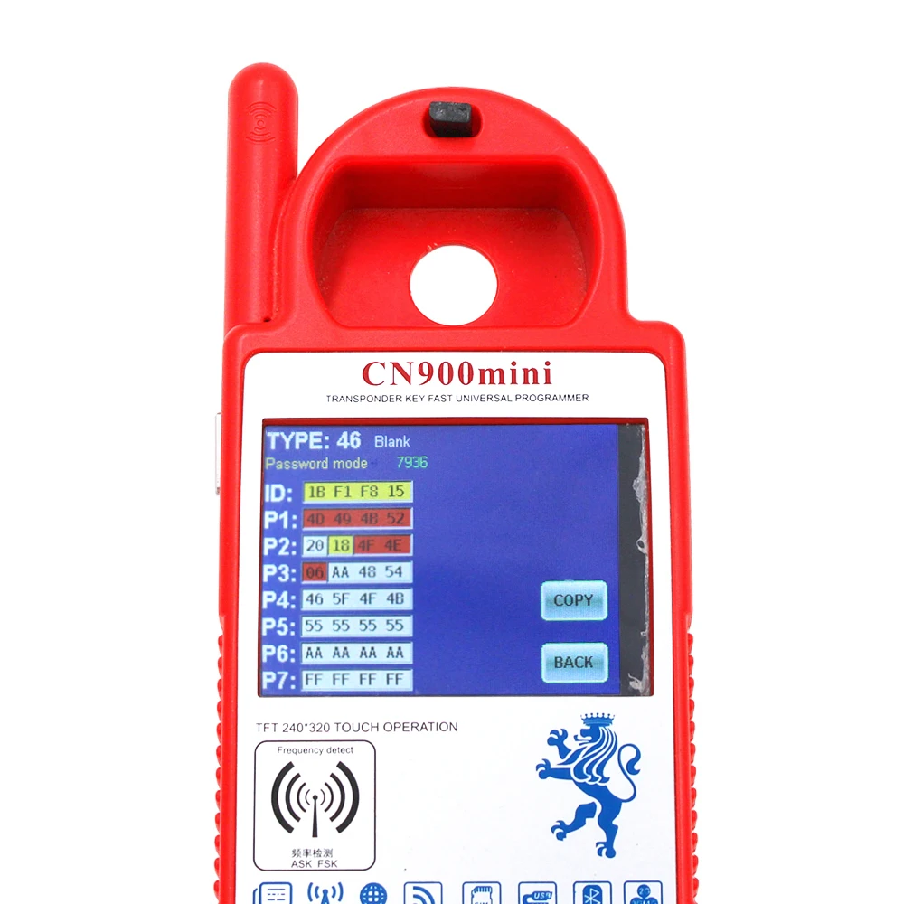 YOUBBA 10 шт. X PCF7936AA чистый транспондер программирование микросхем копия замена