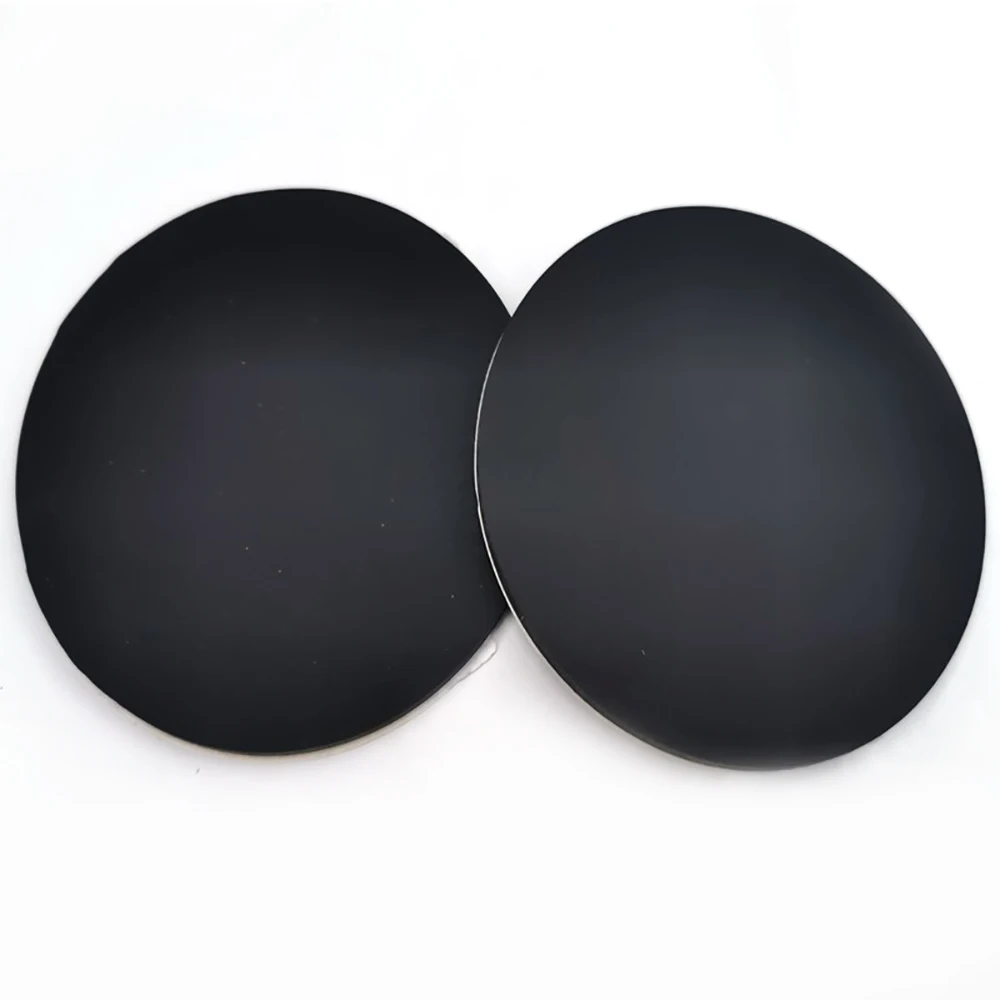 1pcs 20mm-184mm Round Silicone Rubber Sheet Black/White Anti-Slip Seal Gasket Damper Pad High Temperature Resistance - купить по